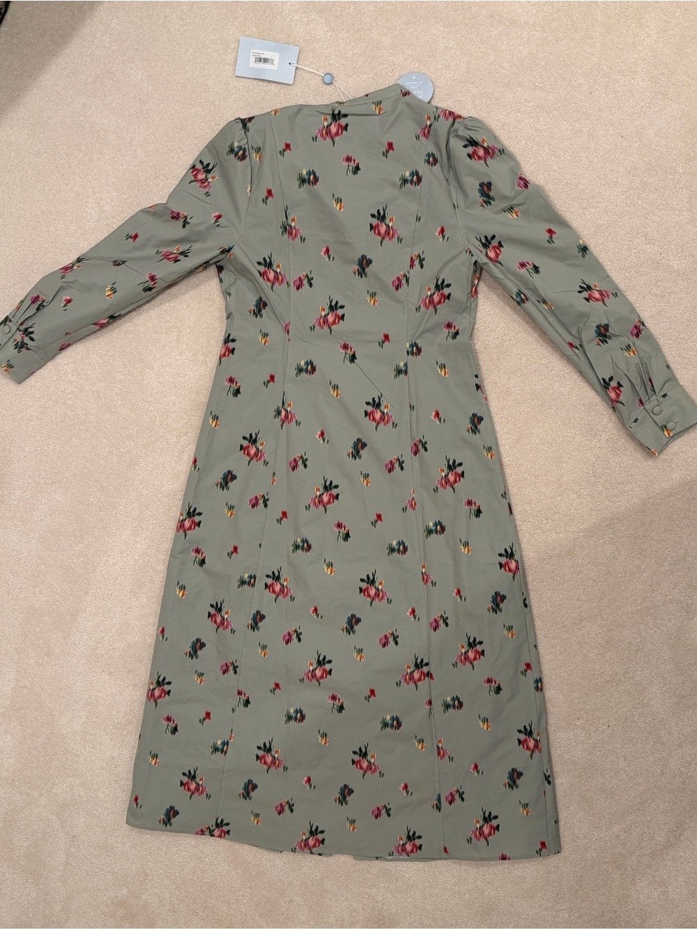 Hill House Lucienne Floral Button-Front Maxi Dress - Picture 5 of 5